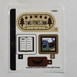 Sticker Sheet for Set 10325-1