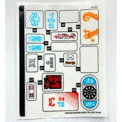 Sticker Sheet 3 for Set 71799-1