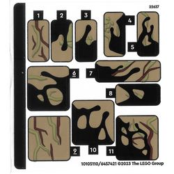 Sticker Sheet for Set 76249-1