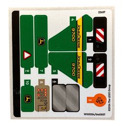Sticker Sheet for Set 42168-1