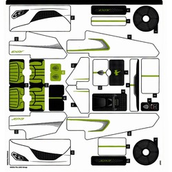 Sticker Sheet for Set 42184-1
