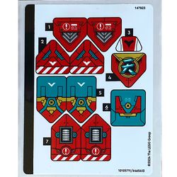 Sticker Sheet for Set 80051-1