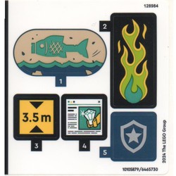 Sticker Sheet for Set 60417-1