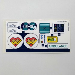 Sticker Sheet for Set 42613-1