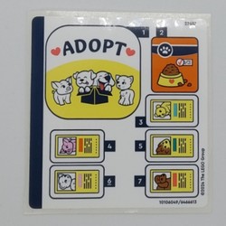 Sticker Sheet for Set 42615-1