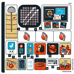 Sticker Sheet for Set 42605-1