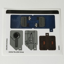 Sticker Sheet for Set 76282-1