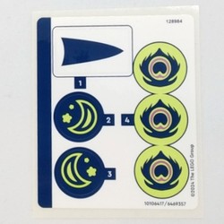 Sticker Sheet for Set 71476-1