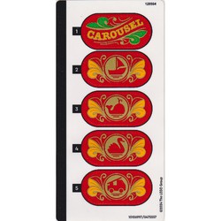 Sticker Sheet for Set 40714-1