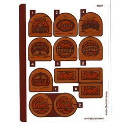 Sticker Sheet for Set 43242-1