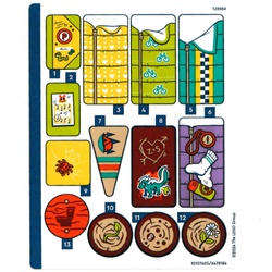 Sticker Sheet for Set 42624-1