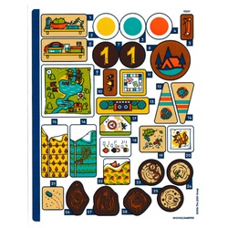 Sticker Sheet for Set 42631-1