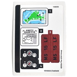 Sticker Sheet for Set 21350-1