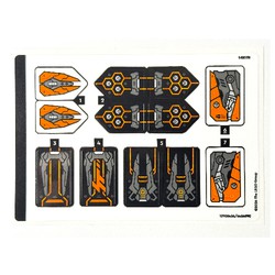 Sticker Sheet for Set 71821-1