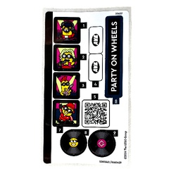 Sticker Sheet for Set 75581-1