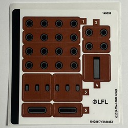 Sticker Sheet for Set 75381-1