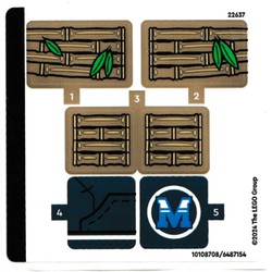 Sticker Sheet for Set 71480-1