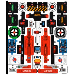 Sticker Sheet for Set 42180-1