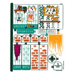 Sticker Sheet 2 for Set 43245-1