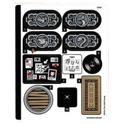 Sticker Sheet 1 for Set 76781-1