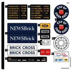 Sticker Sheet for Set 910034-1