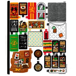 Sticker Sheet 1 for Set 76437-1