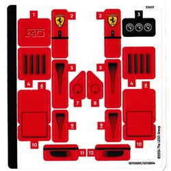 Sticker Sheet for Set 76394-1