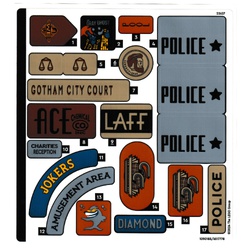 Sticker Sheet 1 for Set 76271-1