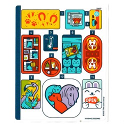 Sticker Sheet for Set 42651-1