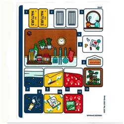 Sticker Sheet for Set 42663-1