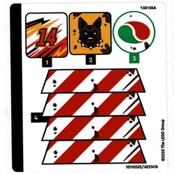 Sticker Sheet for Set 60472-1