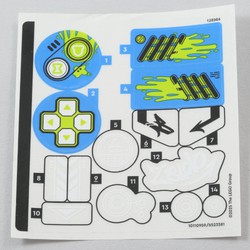 Sticker Sheet for Set 71491-1