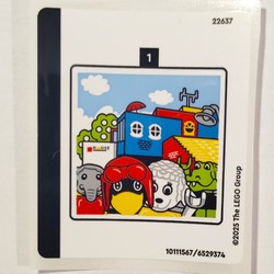 Sticker Sheet for Set 40506-1