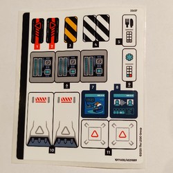 Sticker Sheet for Set 60446-1