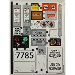 Sticker Sheet 2 for Set 76300-1