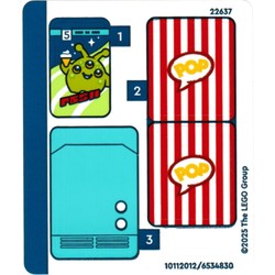 Sticker Sheet for Set 42642-1