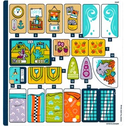 Sticker Sheet for Set 42664-1