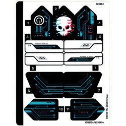 Sticker Sheet for Set 71495-1