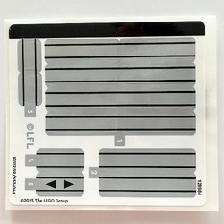 Sticker Sheet for Set 75408-1