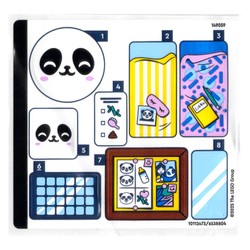 Sticker Sheet for Set 42648-1