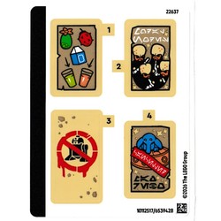 Sticker Sheet for Set 75425-1