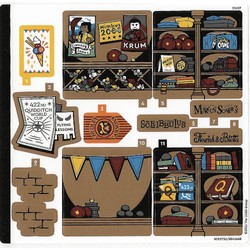Sticker Sheet 1 for Set 76452-1