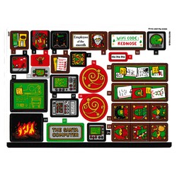 Sticker Sheet for Set 41843-1