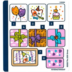 Sticker Sheet for Set 42666-1