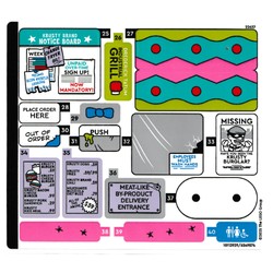 Sticker Sheet 2 for Set 10352-1