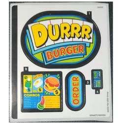 Sticker Sheet for Set 77076-1