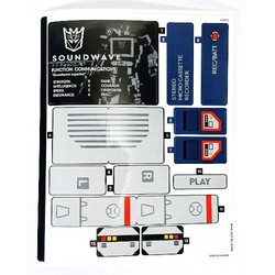Sticker Sheet for Set 10358-1