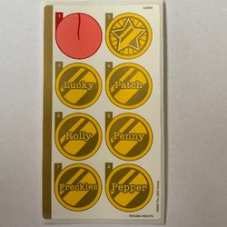 Sticker Sheet for Set 43269-1