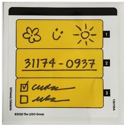 Sticker Sheet for Set 31174-1
