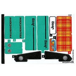 Sticker Sheet for Set 42227-1